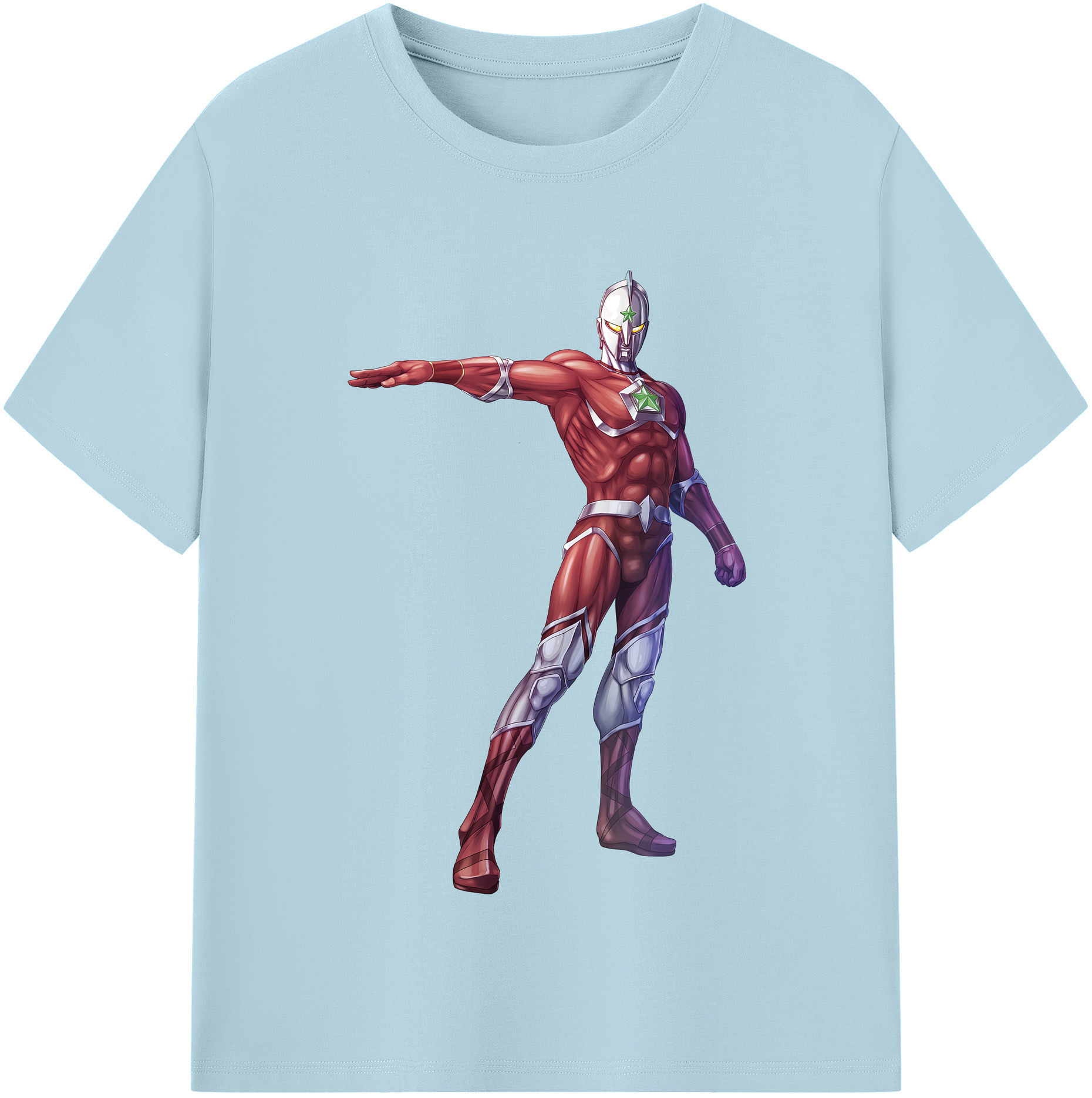 （画像用） ウルトラマン Ultraman 綿100％半袖Tシャツ（フロントプリント）